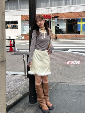 あみさん(レディース・165cm)の夏コーディネート