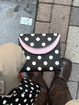 「アイテム（財布）」を使った、あみさん（レディース・165cm）の冬コーディネート