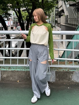 あみさん(レディース・165cm)の夏コーディネート