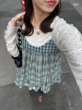 あみさん（レディース・165cm）の春コーディネート