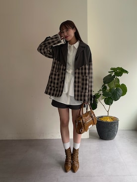 あみさん(レディース・165cm)の冬コーディネート