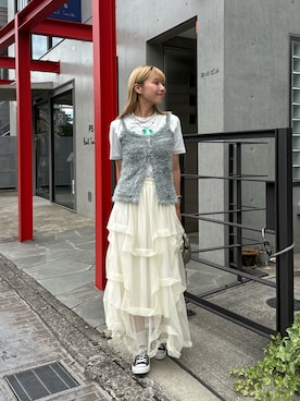 あみさん(レディース・165cm)の夏コーディネート