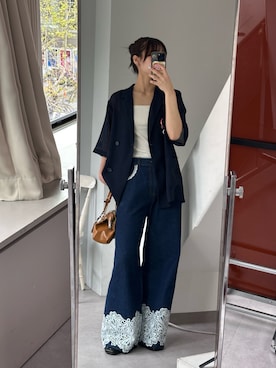 あみさん（レディース・165cm）の春コーディネート