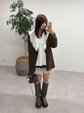 あみさん(レディース・165cm)の秋コーディネート