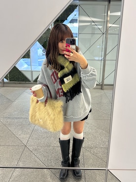 あみさん（レディース・165cm）の秋コーディネート