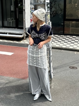 あみさん(レディース・165cm)の夏コーディネート