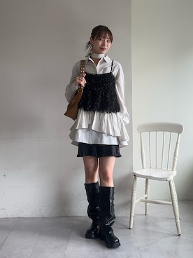 あみさん(レディース・165cm)の冬コーディネート