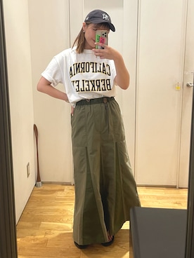 あみさん（レディース・165cm）の夏コーディネート