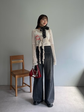 「アイテム（その他小物）」を使った、清野亜美さん（レディース・165cm・20代）の夏コーディネート