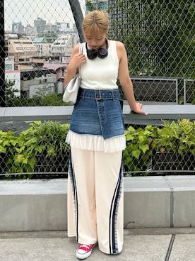 あみさん（レディース・165cm）の夏コーディネート