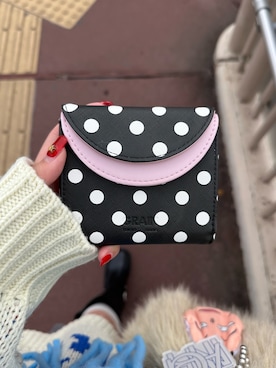 「アイテム（財布）」を使った、あみさん（レディース・165cm）の秋コーディネート