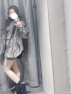 「MERCURYDUO（マーキュリーデュオ）のアイテム（ブーツ）」を使った、Senaさん（レディース・162cm）の秋コーディネート