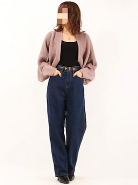 「Brownie（ブラウニー）のアイテム」を使った、mi0rさん（レディース・160cm）の秋コーディネート