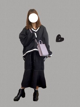 よんさん（レディース・152cm）の冬コーディネート