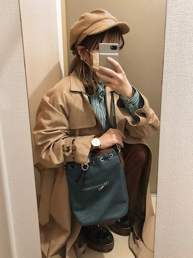 nyokki☺︎さん（レディース・160cm）の冬コーディネート