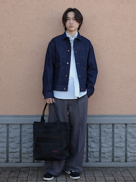 MASAKI SAITOさん（メンズ・180cm）の冬コーディネート