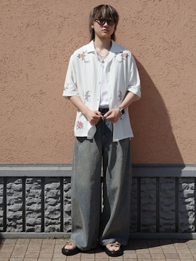 MASAKI SAITOさん（メンズ・180cm）の春コーディネート