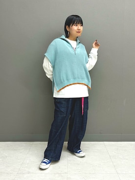 yotsupiyoさん（レディース・153cm）の春コーディネート