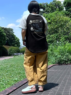 yotsupiyoさん（レディース・153cm）の夏コーディネート