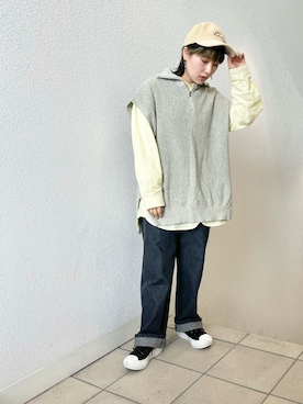 yotsupiyoさん(レディース・153cm)の冬コーディネート