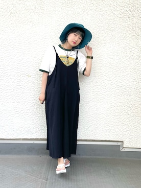 「karrimor（カリマー）のアイテム」を使った、yotsupiyoさん（レディース・153cm）の夏コーディネート
