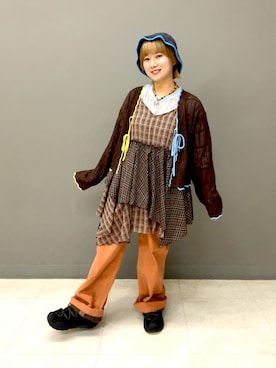 yotsupiyoさん(レディース・153cm)の秋コーディネート