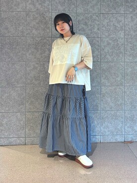 yotsupiyoさん(レディース・153cm)の夏コーディネート