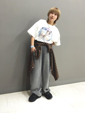 yotsupiyoさん（レディース・153cm）の夏コーディネート