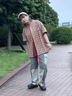 yotsupiyoさん（レディース・153cm）の夏コーディネート