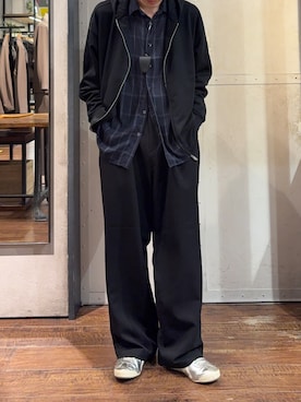 「tk.TAKEO KIKUCHI（ティーケータケオキクチ）のアイテム（トップス）」を使った、Nさん（メンズ・175cm）の夏コーディネート