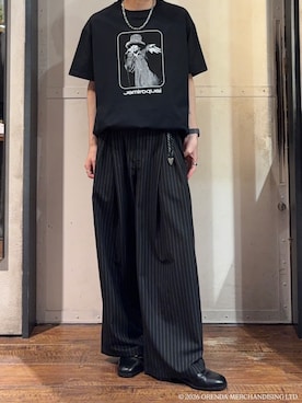 「tk.TAKEO KIKUCHI（ティーケータケオキクチ）のアイテム（トップス）」を使った、Nさん（メンズ・175cm）の夏コーディネート