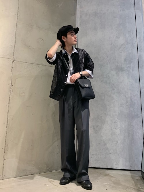 ルーズテーパードスラックス
