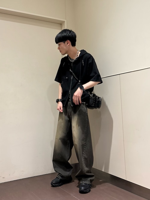 バレルデニムパンツ