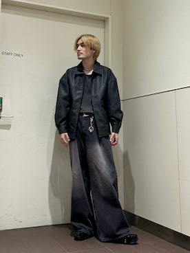 「アイテム（ブルゾン）」を使った、hiromuさん（メンズ・175cm・20代）の秋コーディネート