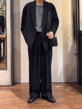 「tk.TAKEO KIKUCHI（ティーケータケオキクチ）のアイテム」を使った、Nさん（メンズ・175cm）の秋コーディネート