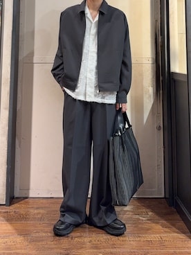 「tk.TAKEO KIKUCHI（ティーケータケオキクチ）のアイテム」を使った、Nさん（メンズ・175cm）の夏コーディネート