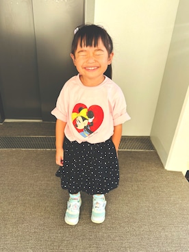 「アイテム（トップス）」を使った、さえぴよちゃんさん（キッズ・100cm）の秋コーディネート