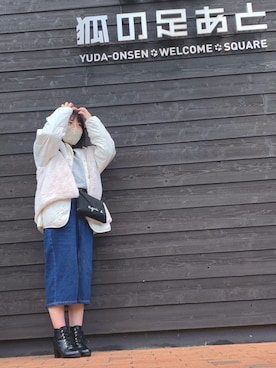 「unclip（アンクリップ）のアイテム」を使った、miyuuuuuさん（レディース・148cm）の冬コーディネート