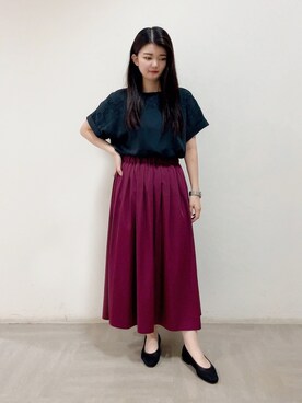 「シック」｜「アイテム（その他）」を使った、emikaさん（レディース・153cm）の夏コーディネート