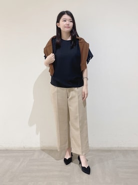 「153cm」｜「アイテム（その他）」を使った、emikaさん（レディース・153cm）の夏コーディネート