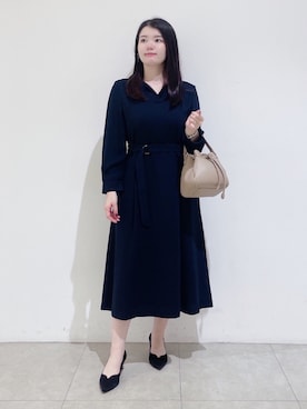 「153cm」｜「アイテム（その他）」を使った、emikaさん（レディース・153cm）の秋コーディネート