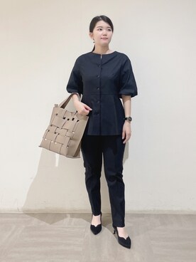 「153cm」｜「アイテム（その他）」を使った、emikaさん（レディース・153cm）の夏コーディネート