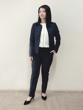 emikaさん（レディース・153cm）の冬コーディネート