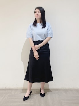 「153cm」｜「アイテム（その他）」を使った、emikaさん（レディース・153cm）の夏コーディネート