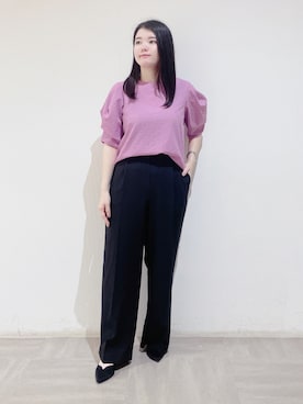 「153cm」｜「アイテム（その他）」を使った、emikaさん（レディース・153cm）の夏コーディネート