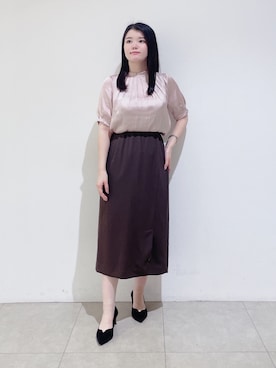 「153cm」｜「アイテム（その他）」を使った、emikaさん（レディース・153cm）の夏コーディネート