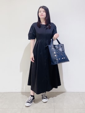 「153cm」｜「アイテム（その他）」を使った、emikaさん（レディース・153cm）の夏コーディネート