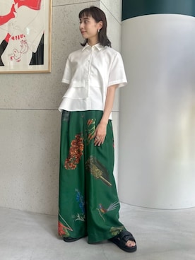 「caban」｜Ono_TOMORROWLANDさん（レディース・159cm）の夏コーディネート