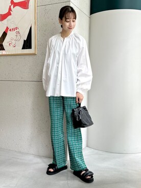 「caban」｜Ono_TOMORROWLANDさん（レディース・159cm）の夏コーディネート