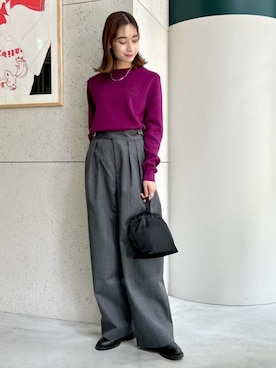 「caban」｜Ono_TOMORROWLANDさん（レディース・159cm）の秋コーディネート